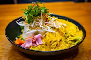 Chicken and vegetable yellow curry - Family Restaurant in Nundah Norths Devils Leagues Club